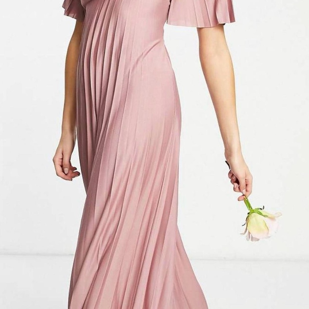 Elegant Pink Maxi Dress - Picture 4 of 4